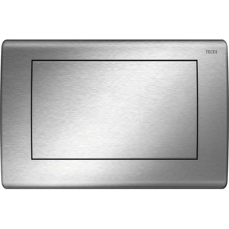 Tece TECEplanus - Commande de chasse d'eau, inox brossé 9240310 (1/2)