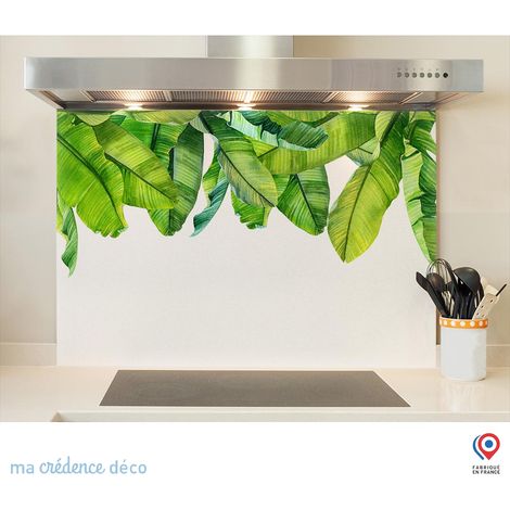 Fond de hotte : Feuillage et Jungle - Alu composite - 70 cm - 60 cm (1/5)