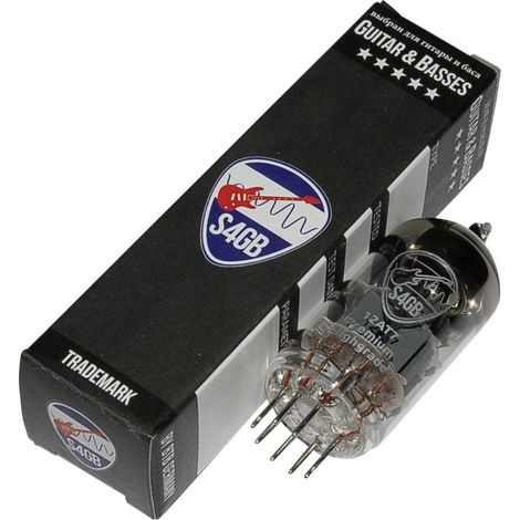 Tube électronique BTB Vertrieb 12AT7-S4GB Premium Double triode Nombre de pôles: 9 Culot: noval 1 pc(s) S218761