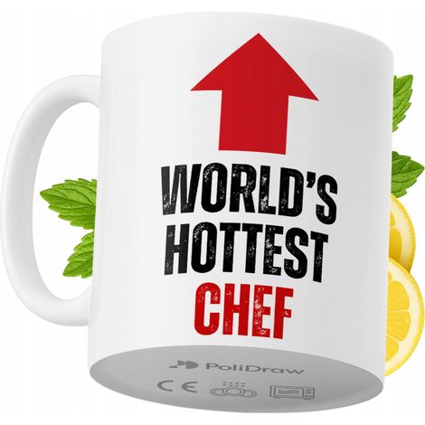 Lustige Tasse für Köche – Kaffee- oder Teetasse mit witzigem Textdesign – ideal für Geburtstage, Namenstage, Feiertage und besondere Anlässe. Hochwertige Tasse für Zuhause, Büro und Arbeit. Farbe: Wei