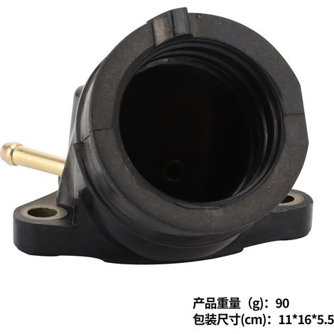 Collecteur d'interface en caoutchouc pour carburateur de moteur 4 temps Beverly 125, Piaggio X8, X9 et Vespa GT L125 (1/4)