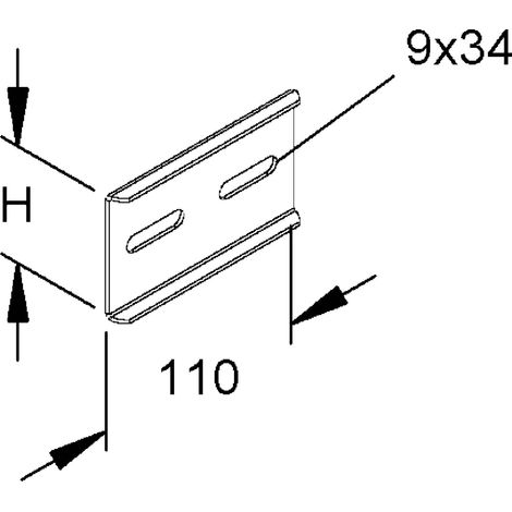 Rico Stoßverbinder für 60mm Holm 151E11-A