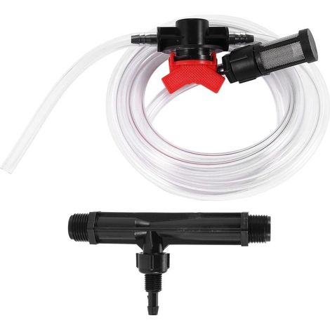 Venturi-Düngemitteleinspritzdüse – Gartenbewässerungssystem mit Wasserhahn und Filter – 25-mm-Ein-/Auslassanschluss – 1 Stück (1/5)