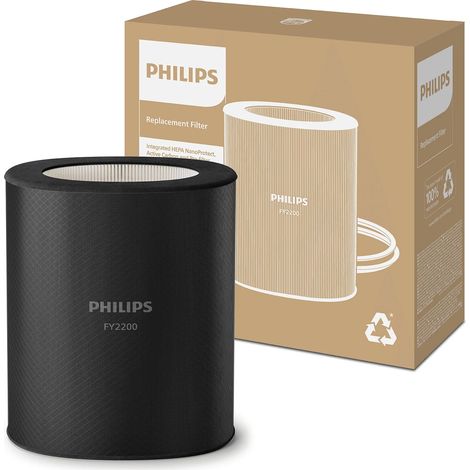 Filtro HEPA Nano Protect 3 in 1 Philips FY2200/30 per purificatore d'aria Philips AC2220/10