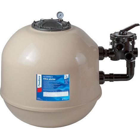 [JAMAIS UTILISE] Filtre à Sable de Piscine FLOWDIANS FilterPro II Filtration 15m³/h Ø600mm - 55933855 (1/3)