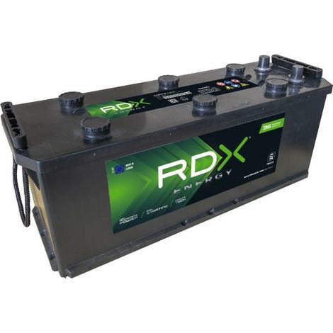 Batteria RDX destra 12V 135AH 800A 509x175x204mm (1/3)