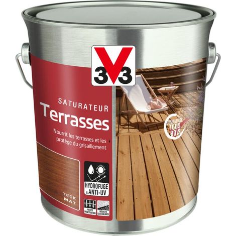 Saturateur Terrasses V33 Teck Mat 2,5L