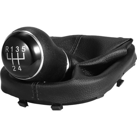 Cuffia per pomello del cambio a 5 marce Aramox, ricambio per pomello del cambio a 5 marce per VW 2003-2010 (1/5)