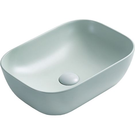 Mexen Rita Aufsatzwaschbecken 45 x 32 cm, Minzgrün - 21084546 (1/2)