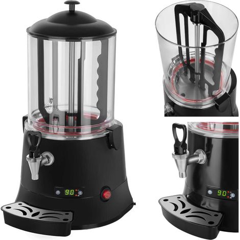 Royal Catering – Distributeur de chocolat chaud 10 l – Puissance 440 W – Système de protection contre la surchauffe – Écran LED numérique (1/5)