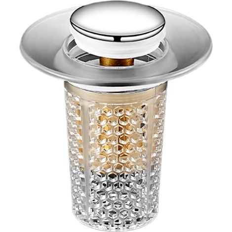 Bouchon de vidange escamotable pour évier Filtre