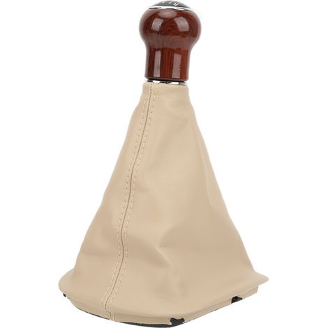 6-Gang-Schalthebel aus korrosionsbeständigem PU-Leder mit Staubschutzhülle, universelles Autozubehör, Schaltknauf (1/5)