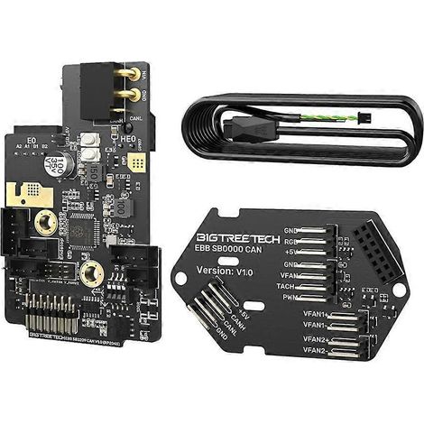 BIGTREETECH EBB SB2209 SB2240 CAN V1.0 Voron StealthBurner pour tête d'impression Voron SB Klipper Canbus - Outil pour imprimante 3D - Pièces détachées à monter soi-même()