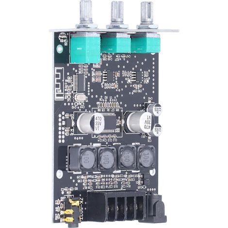 50-W-Stereo-Audioverstärker-Set mit Bass- und Höhenmodulen, Bluetooth und AUX-Eingang (1/5)