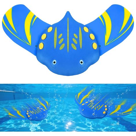 Jouet Poisson Diable, Glider sous-Marin, Jeux de Piscine, Poisson Piscine Qui Nage, Jouets de Plongée pour Fêtes à Piscines, Aventures sous-Marines, 31×17 cm (1PCS) (1/5)