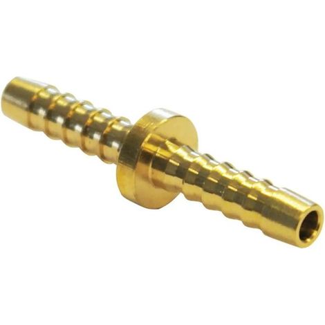 Raccords double tuyau cannelé 9 mm - 2 pièces