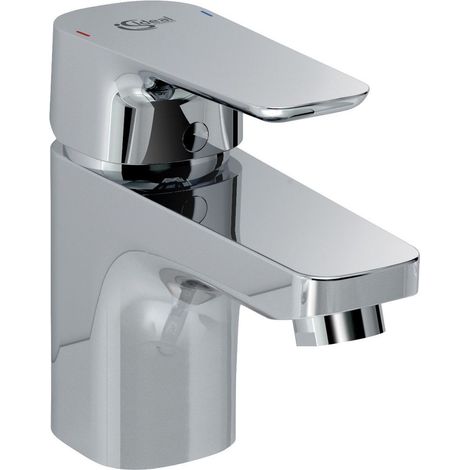 Ideal Standard Grifo de lavabo 130 Ceraplan III, con vaciador, Saliente 99mm, Cromo, B0700AA