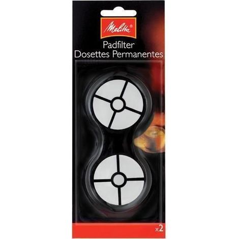 Filtres permanents Padfilter MELITTA pour machines a dosettes Senseo - Lot de 2 (1/5)