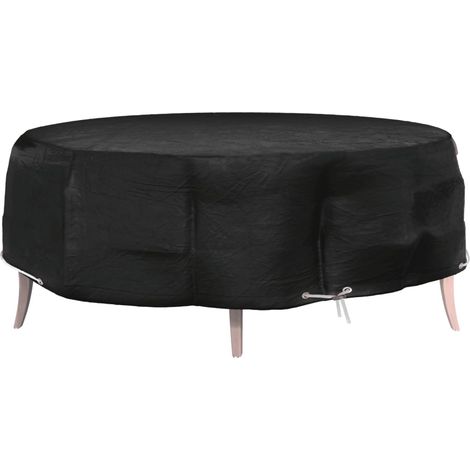 Abdeckung für Lounge-Insel 8 Ösen Ø188x50 cm Rund
