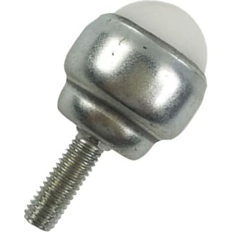 10 pièces roulettes pivotantes à billes, roulettes Bullseye en acier au carbone avec tige filetée, mini roulettes pivotantes à roulement à billes (1/5)