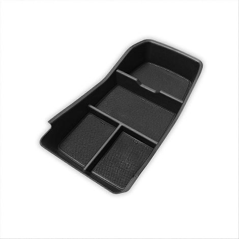 Ablagefach für die Mittelkonsole, Organizer-Tablett mit Deckel, Aufbewahrungsbox für die Konsole, praktisches Autozubehör (1/5)