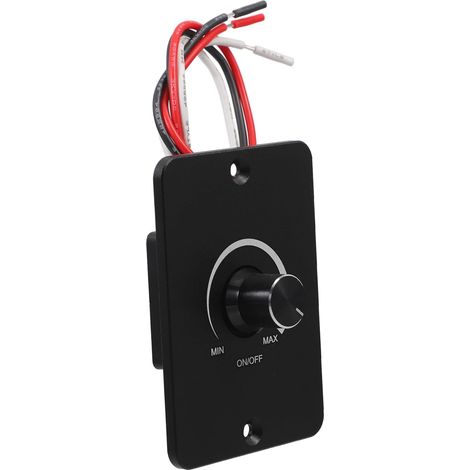 Variateur d'intensité 12 V pour Camping-Car, Voiture remorque et caravanes Pas de Bruit, Pas de Scintillement, Commande par Bouton Rotatif (1/5)