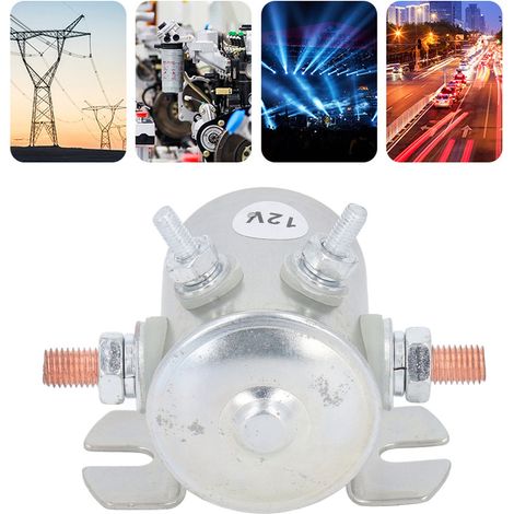 Relais de démarreur de moteur hydraulique 67-703 200A, démarreur électromagnétique 12 V CC, pièces automobiles (1/5)