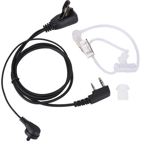 Écouteur micro PTT pour talkie-walkie Kenwood TK3107 Baofeng UV-5R BF-888S GT-3TP GT-3 (1/5)