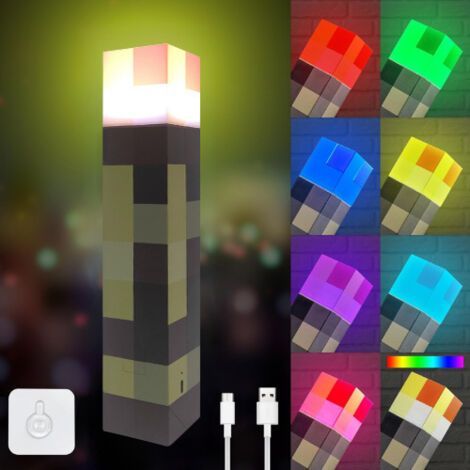 LumièRes De Nuit Murales De Personnage De Film,Lampe Torche Murale , 7 Couleurs ,Rechargeable Par Usb ,Lampe De Chevet 3d Pour Enfants , Cadeau De Cosplay [Classe éNergéTique B] (1/5)