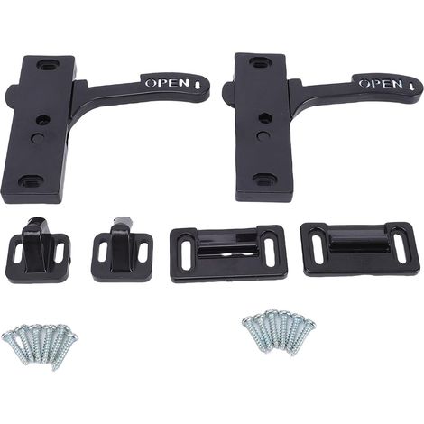 Loquet de porte moustiquaire en aluminium Cryfokt pour (1/5)