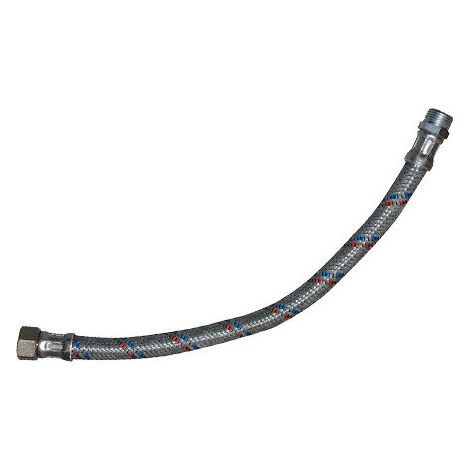Flexible antivibrante 3/4" macho-hembra 50 cm – máxima flexibilidad