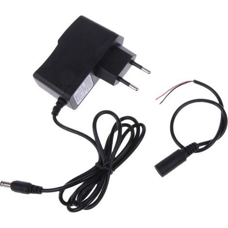 1,5-V-1-A-Netzteil mit 2-adrigem Kabel, kompatibel mit AA-, LR6-, AAA-, LR03- und LR20-Batterien. Ersetzt eine 1,5-V-Batterie. (1/5)