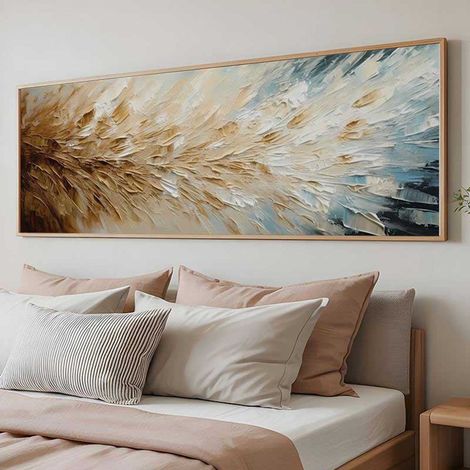 Cuadro Mirevalo, Estructura de Madera Noble, 50x120h cm Multicolor (1/5)