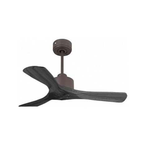Modulo Slim de Klassfan - Ventilateur de plafond et destratificateur moteur DC chocolat et bois noir 10 à 20 m² (1/5)