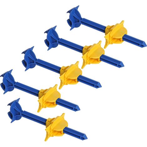 Semin – Lot de 5 appuis intermédiaires sécables 180 mm – Fixation réglable pour ossatures métalliques – Boîte de 50 unités – PELD durable (1/5)