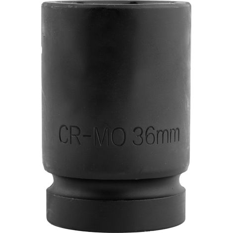 Clé à chocs à Air épaissie à douille pneumatique de 1 pouce, carré hexagonal de 80mm de longueur H36