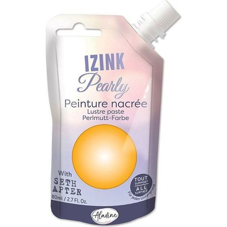 Peinture - Izink - Pearly - Cuivre - 80ml - Multi-supports crémeuse (1/2)