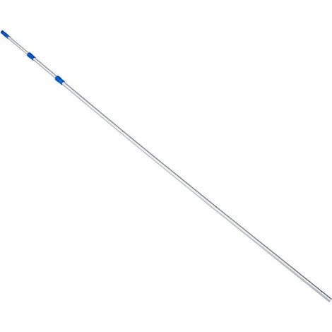 Bestway Teleskop-Aluminium-Stab für Schwimmbäder 457 cm Silber