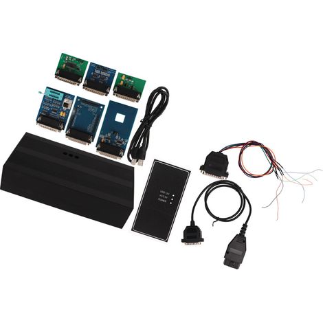 Compatibile con il programmatore ECU Iprog Plus V85, il set completo di adattatori supporta il ripristino antifurto del contachilometri AB.