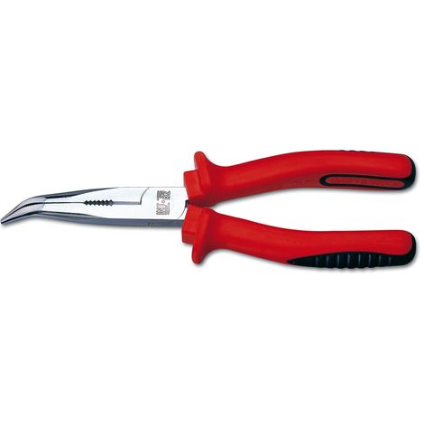 Intercable 1104200 Pinza a Becchi Mezzotondi Piegati