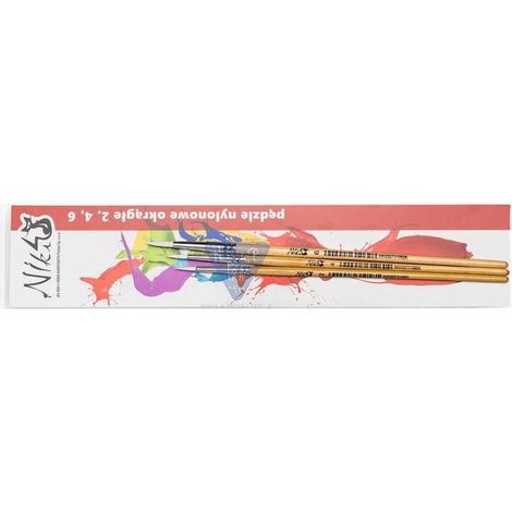 Cepillos redondos de nailon Niki 4/2+4+6