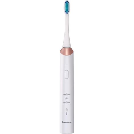 Panasonic ew-dc12-w503 cepillo de dientes elÉctrico sonic, blanco dorado