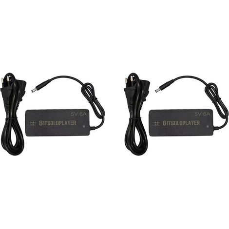 2x Bitaxe DC-Netzteil 5V 6A 30W für Bitaxe Max, Ultra, Gamma, Nerdaxe (EU-Stecker)