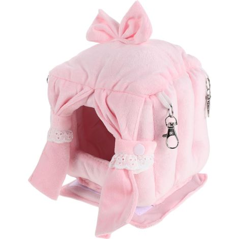 Nid Suspendu Chaud pour Petits Animaux Niche Hiver Épaisse et Lavable pour Sugar Glider Perroquet Hamster Couchage Douillet et Gain de Place (1/5)