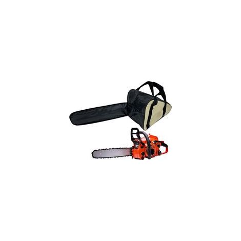 Mallette de rangement pour tronçonneuse électrique 50 cm tissu Oxford portable stable facile à transporter résistant aux chocs pour le jardinage l'élagage des arbres la coupe du bois