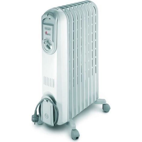 Delonghi V550920 Radiatore ad olio bianco 2000W (1/5)
