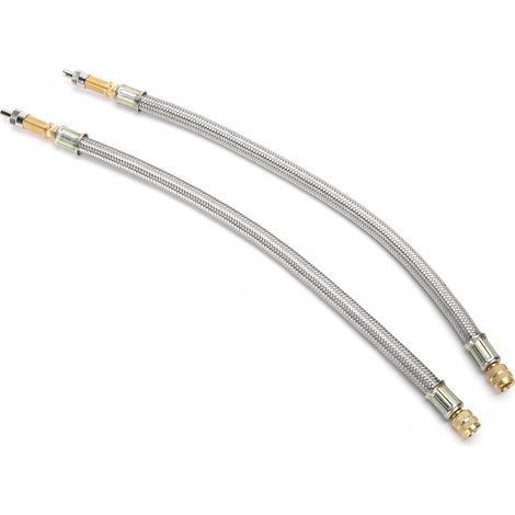 rallonges de valve de pneu 300 mm/11,8 pouces 334000 pour camions, camping-cars, remorques et véhicules lourds