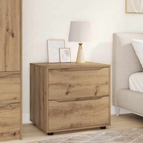 Storage Cabinet 60 x 48 x 57 cm Engineered Wood Artisan Oak vidaXL