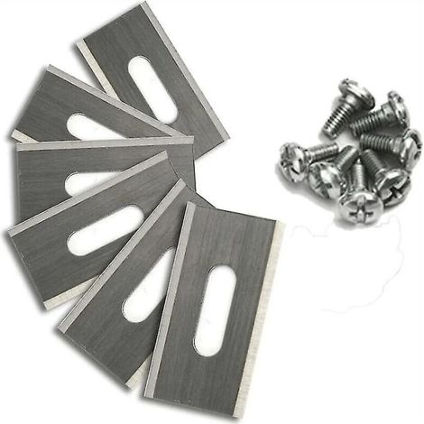 30er-Pack Schneidmesser für Husqvarna Rasenmäher, doppelseitig, Edelstahl, 36,5 x 18,5 x 0,65 mm, Versailles (1/4)
