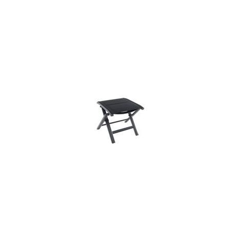 Klappsessel Grenada XXL Alu Textilene schwarz bis 130 kg